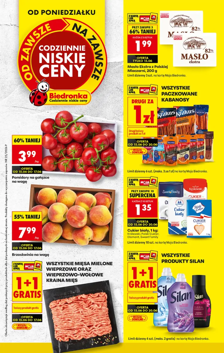 Biedronka Gazetka od 15.06.2026