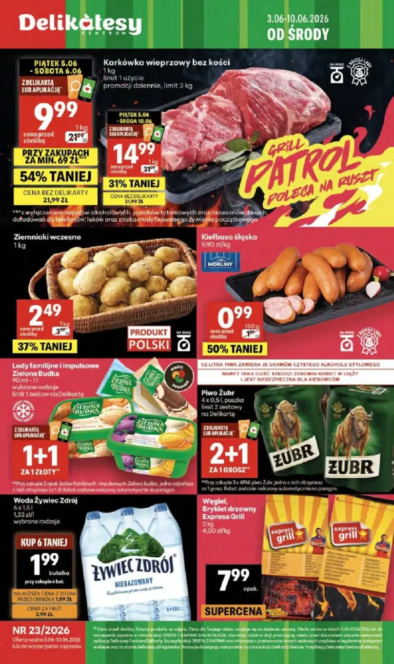 Delikatesy Centrum Gazetka od 03.06.2026