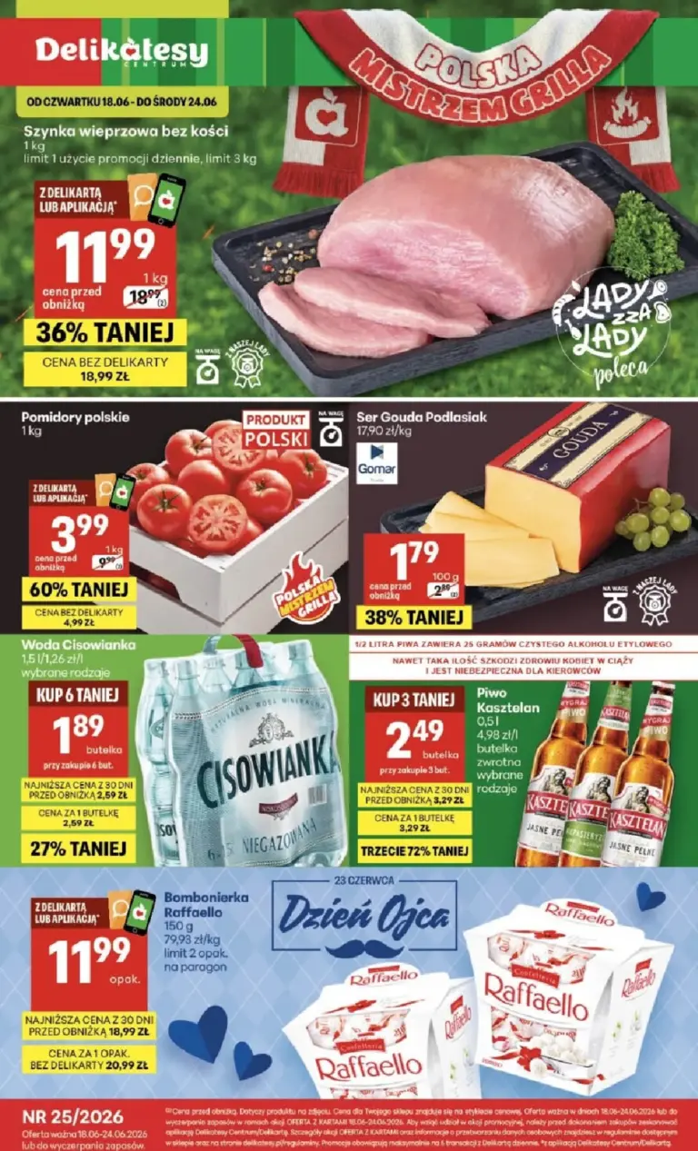 Delikatesy Centrum Gazetka od 18.06.2026