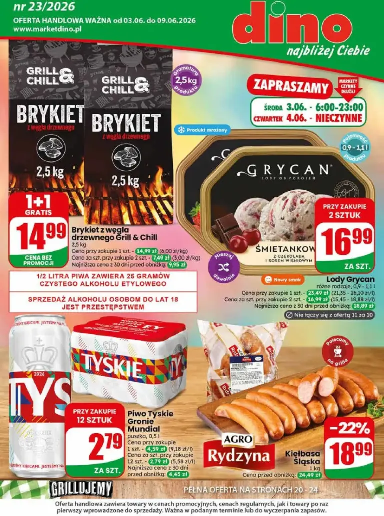 Dino Gazetka od 03.06.2026