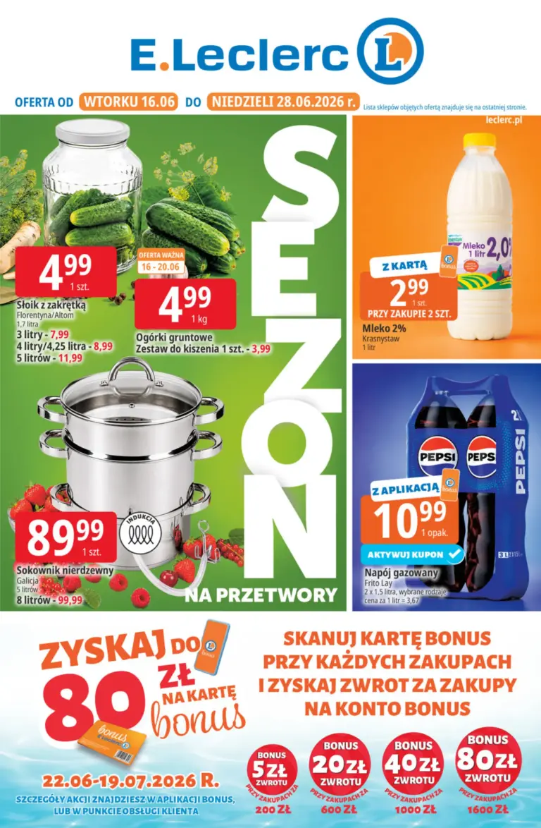 E.Leclerc Gazetka od 16.06.2026