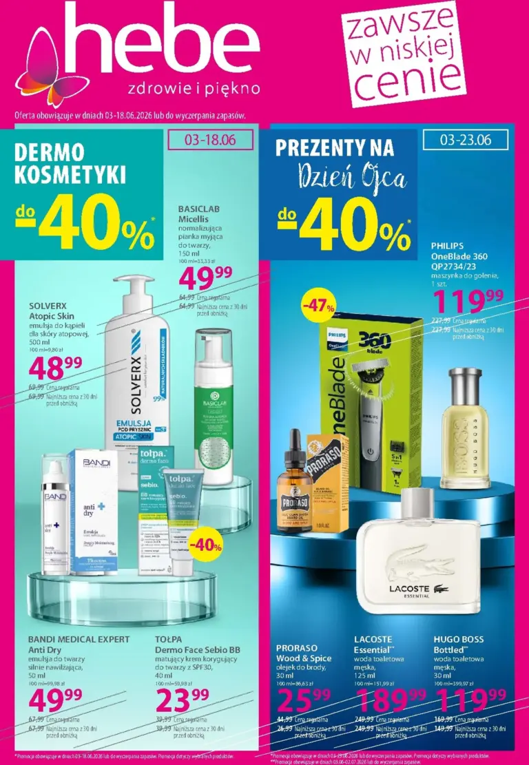 Hebe Gazetka od 03.06.2026