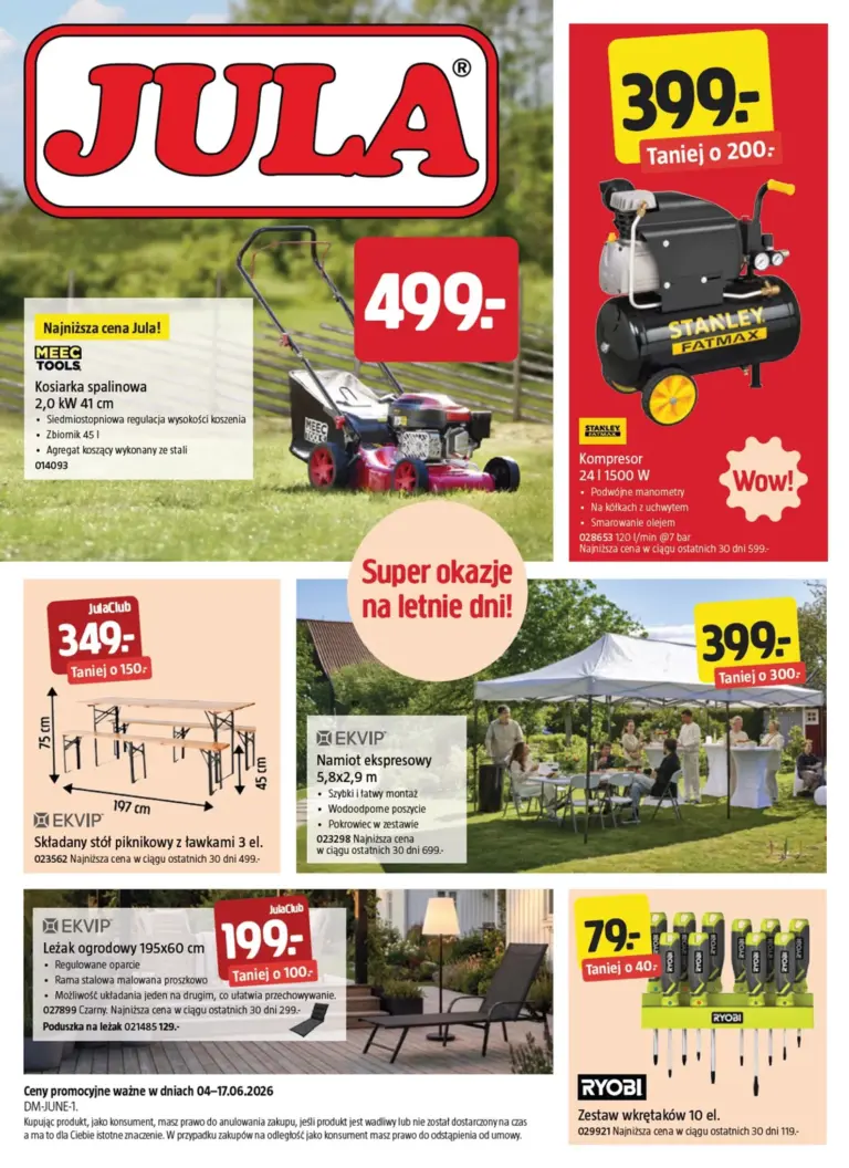 Jula Gazetka od 04.06.2026