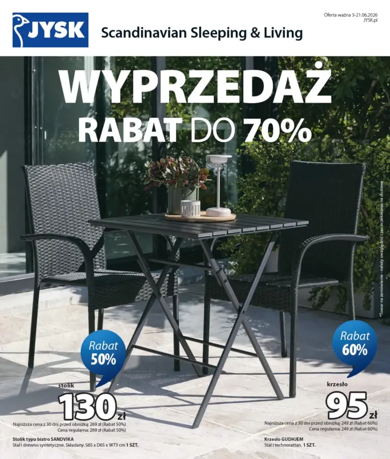 JYSK Gazetka od 03.06.2026
