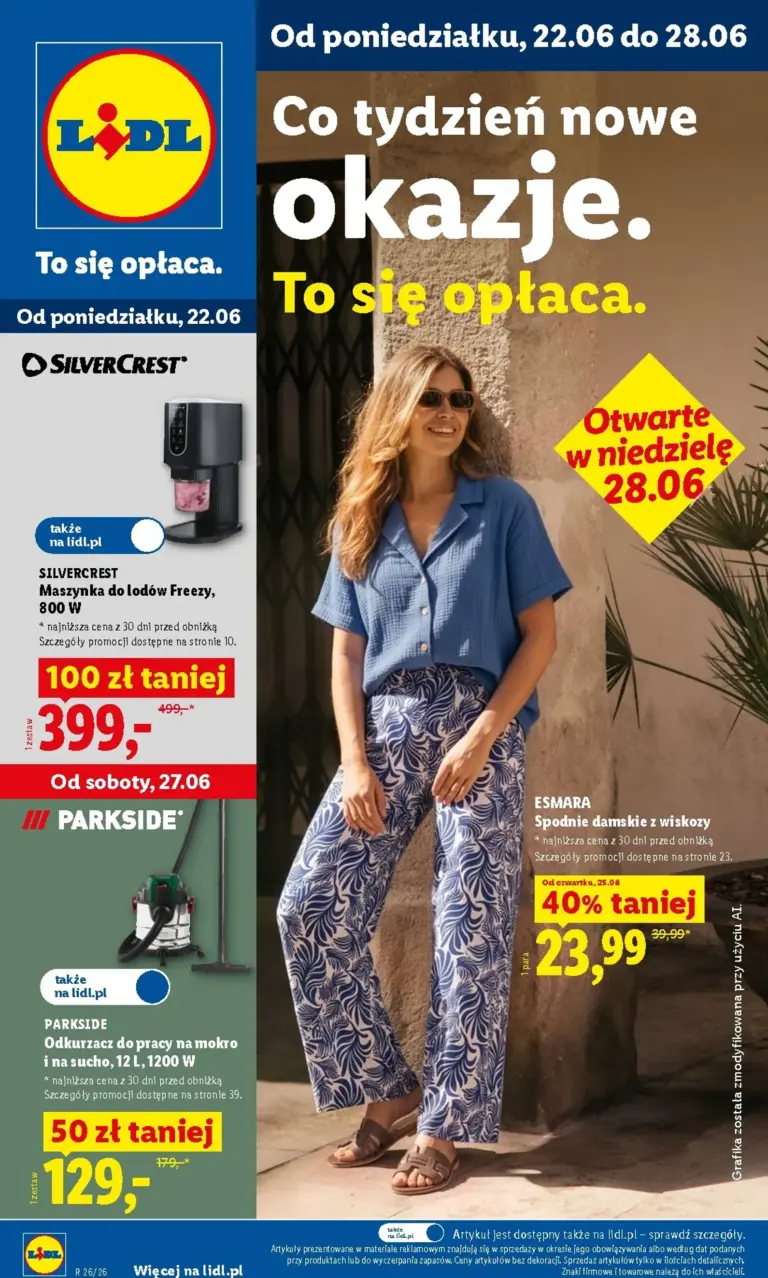 Lidl Gazetka od 22.06.2026