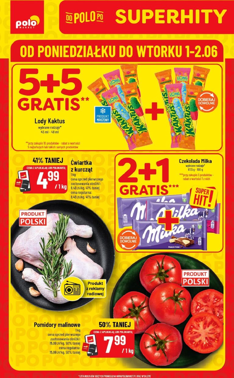 POLOmarket Gazetka od 01.06.2026