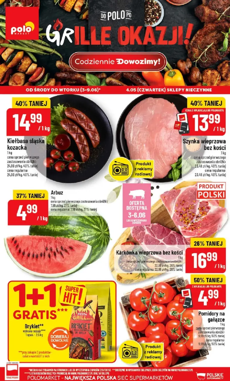 POLOmarket Gazetka od 03.06.2026