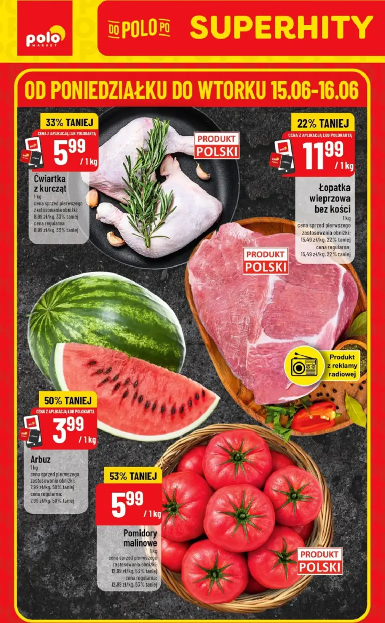POLOmarket Gazetka od 15.06.2026