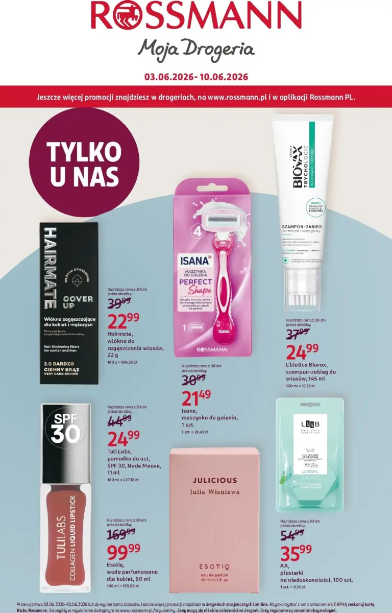 Rossmann Gazetka od 03.06.2026