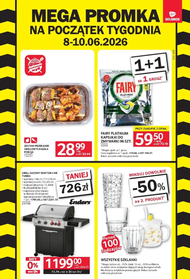 Selgros Cash&Carry Gazetka od 08.06.2026