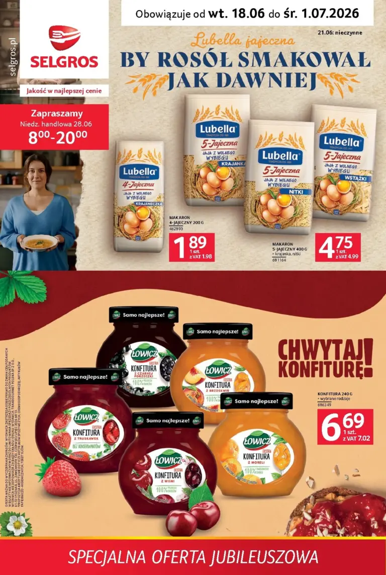 Selgros Cash&Carry Gazetka od 18.06.2026