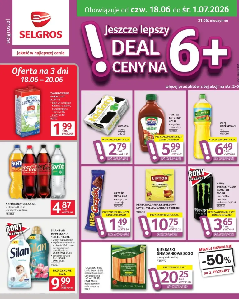 Selgros Cash&Carry Gazetka od 18.06.2026