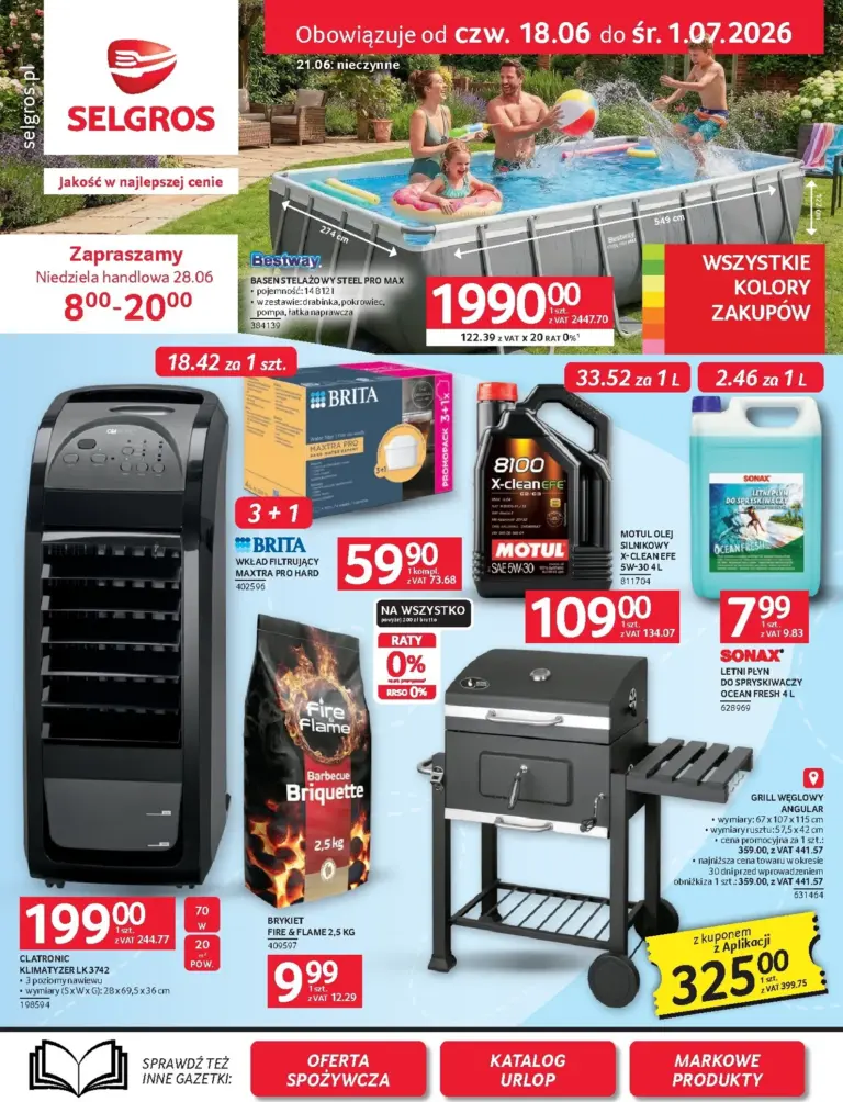Selgros Cash&Carry Gazetka od 18.06.2026