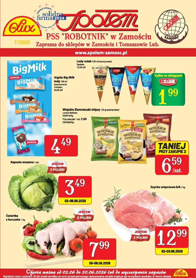 Społem Gazetka od 02.06.2026