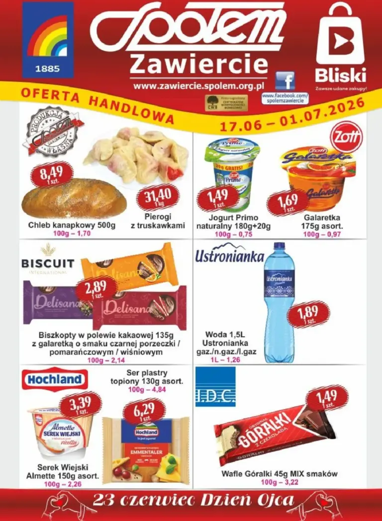 Społem Gazetka od 17.06.2026