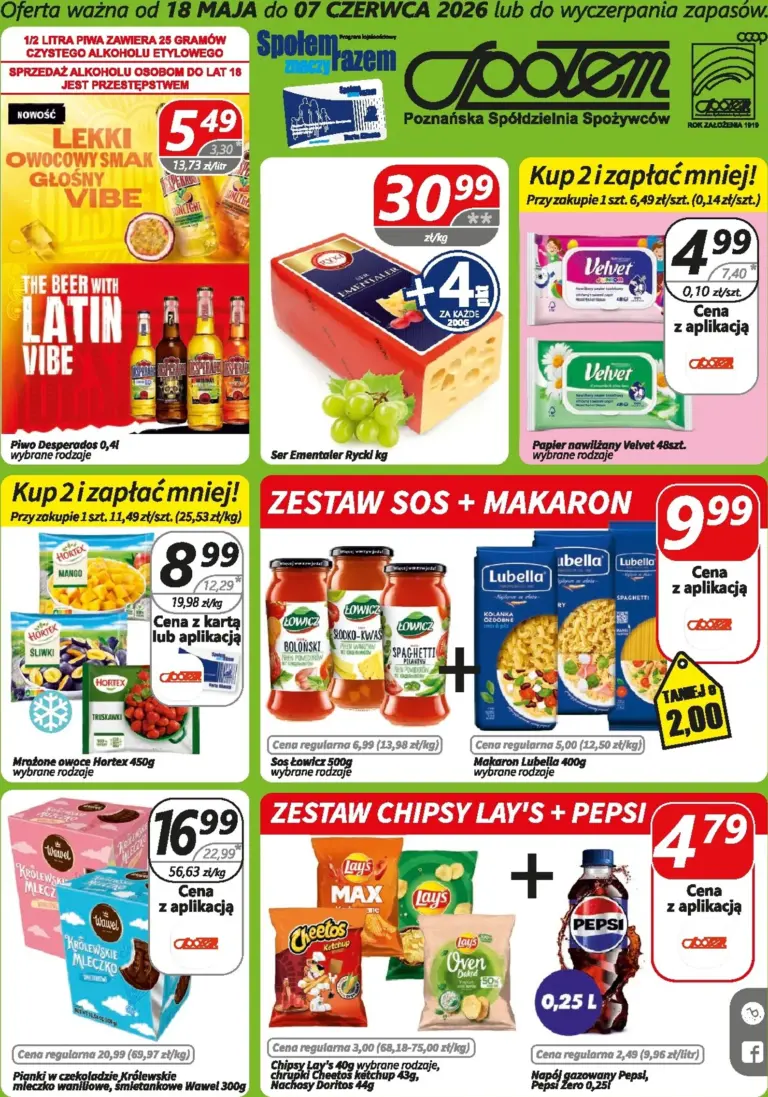 Społem Gazetka od 18.05.2026