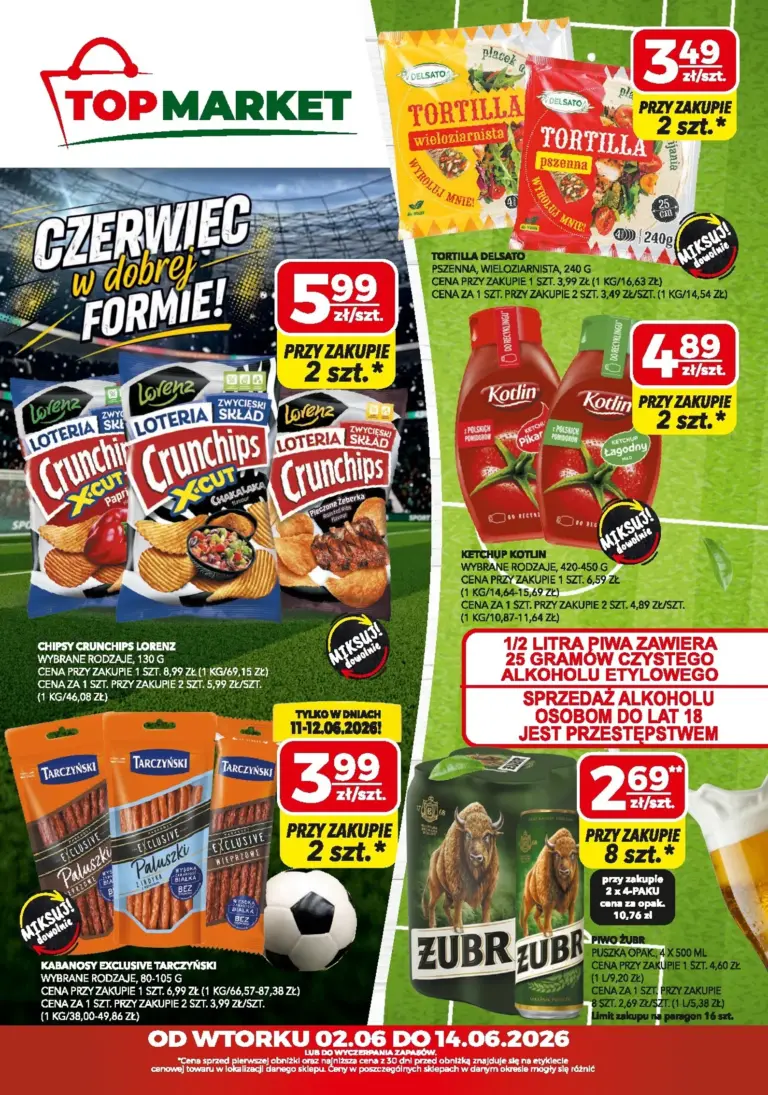 Top Market Gazetka od 02.06.2026
