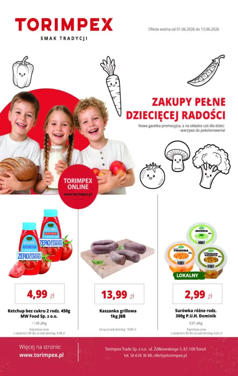 Torimpex Gazetka od 01.06.2026