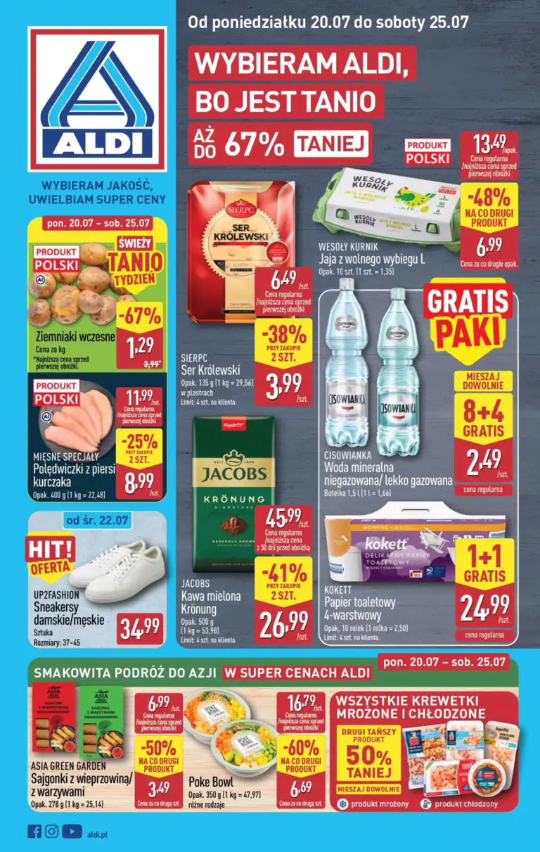 Aldi Gazetka od 20.07.2026