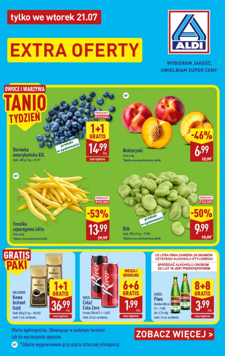 Aldi Gazetka od 21.07.2026