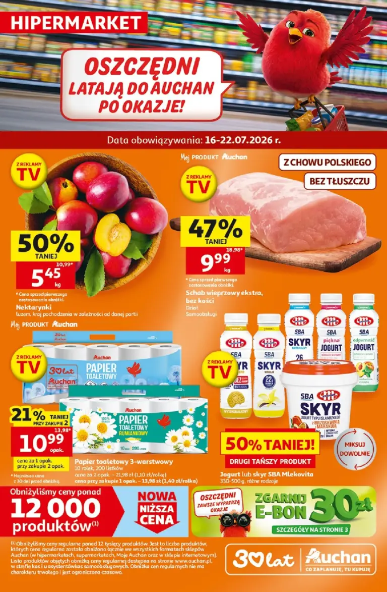 Auchan Gazetka od 16.07.2026