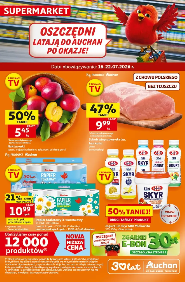 Auchan Gazetka od 16.07.2026