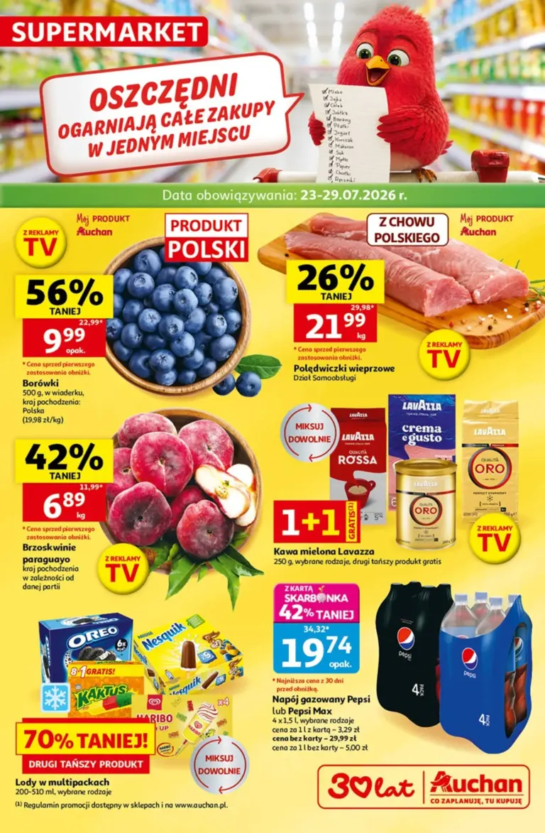 Auchan Gazetka od 23.07.2026