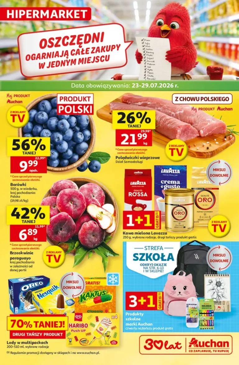 Auchan Gazetka od 23.07.2026