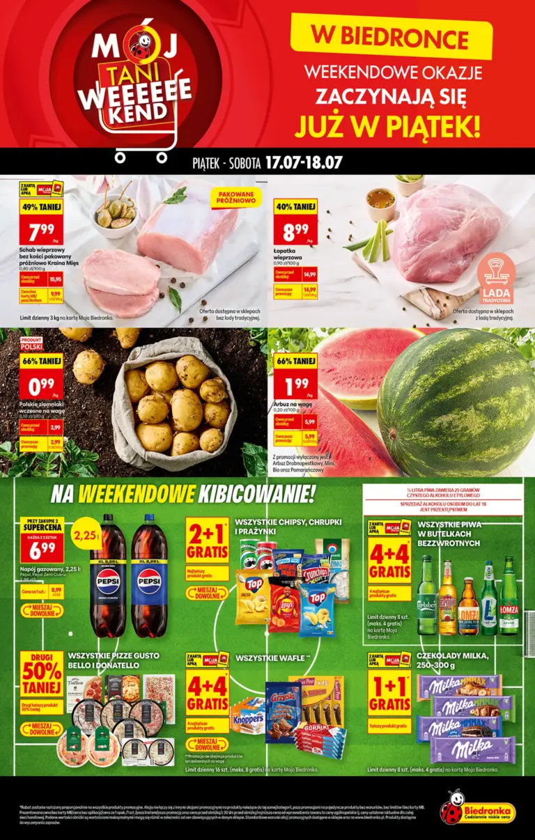 Biedronka Gazetka od 17.07.2026