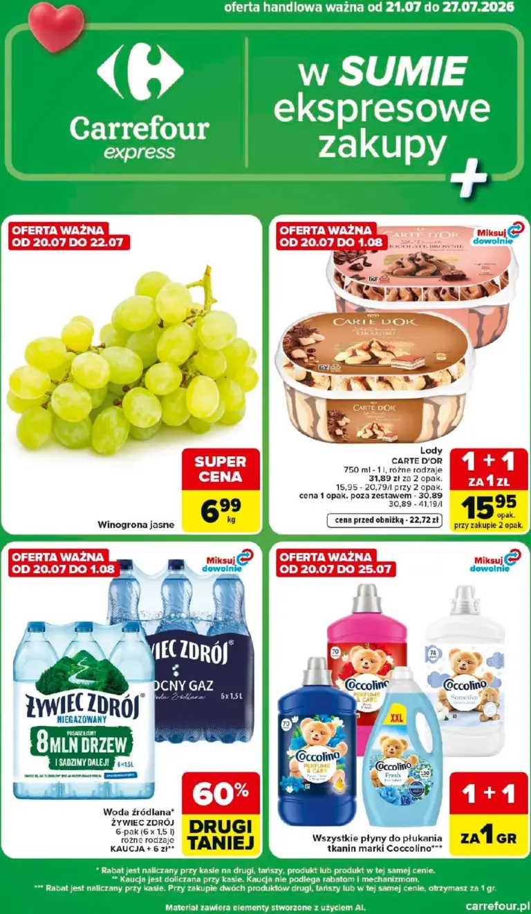 Carrefour Gazetka od 21.07.2026