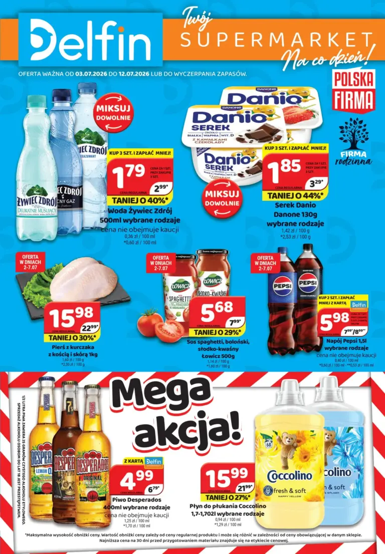 Delfin Gazetka od 03.07.2026