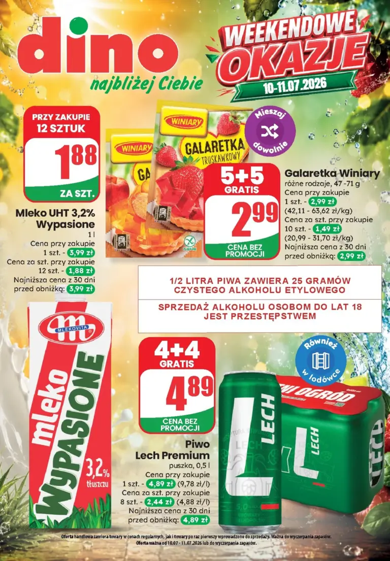 Dino Gazetka od 10.07.2026