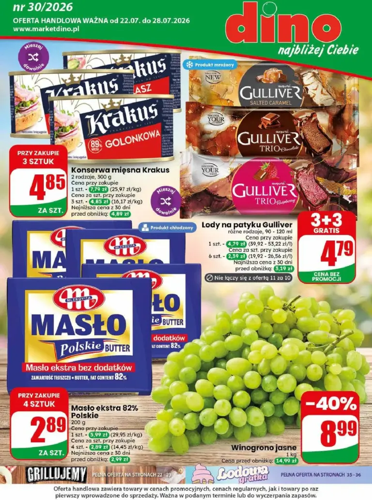 Dino Gazetka od 22.07.2026