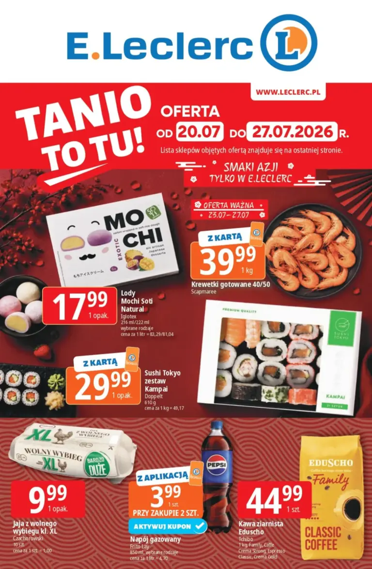 E.Leclerc Gazetka od 20.07.2026