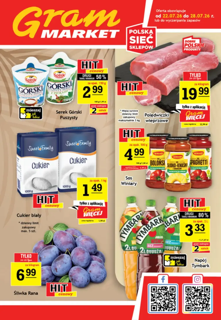 Gram Market Gazetka od 22.07.2026