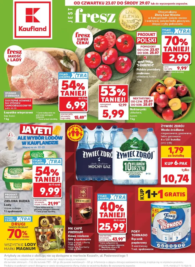 Kaufland Gazetka od 23.07.2026