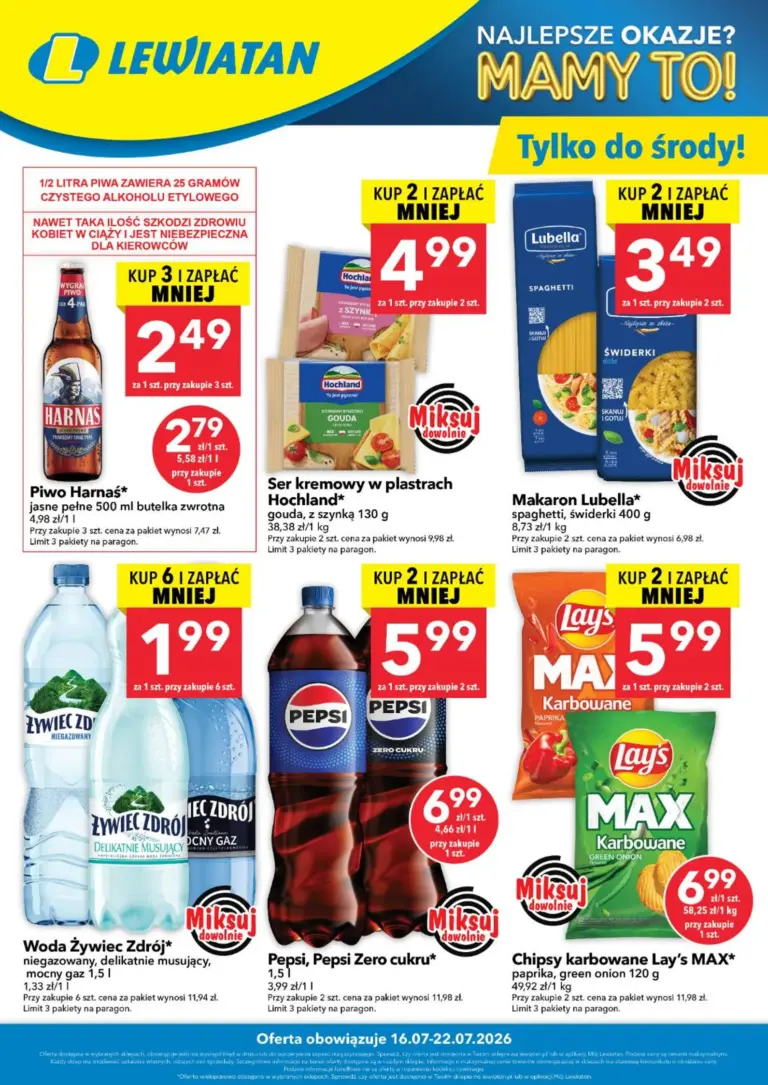 Lewiatan Gazetka od 16.07.2026