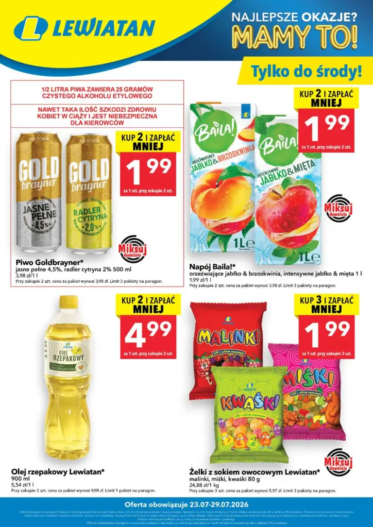 Lewiatan Gazetka od 23.07.2026