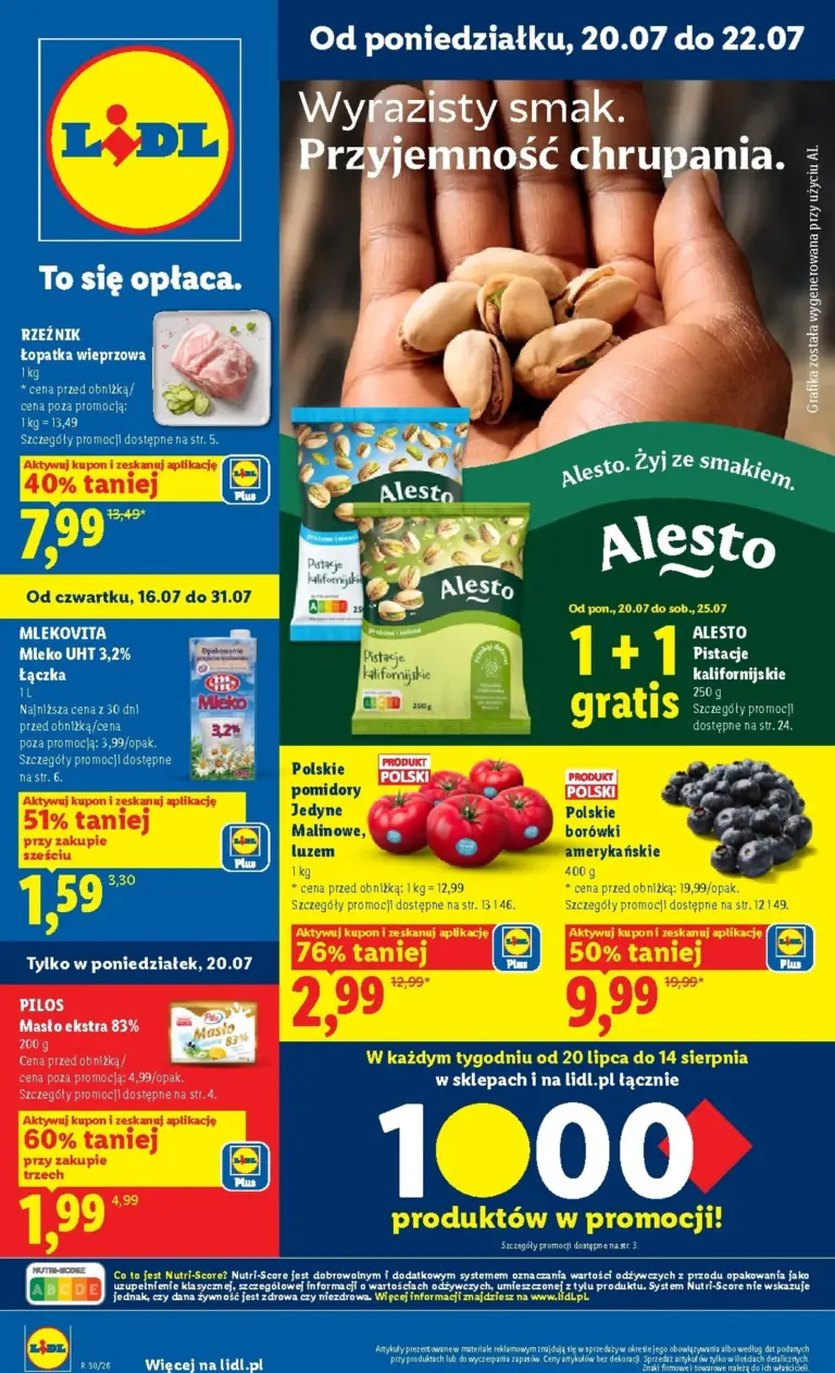 Lidl Gazetka od 20.07.2026