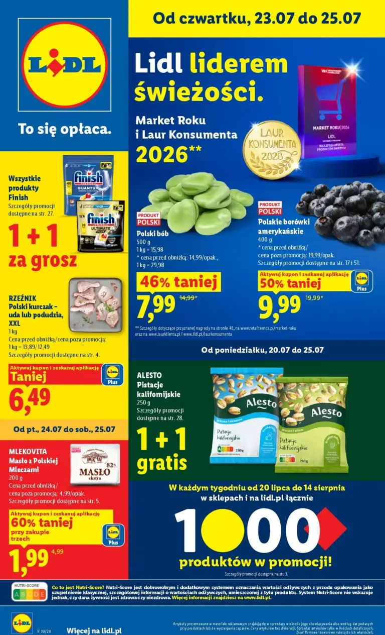 Lidl Gazetka od 23.07.2026