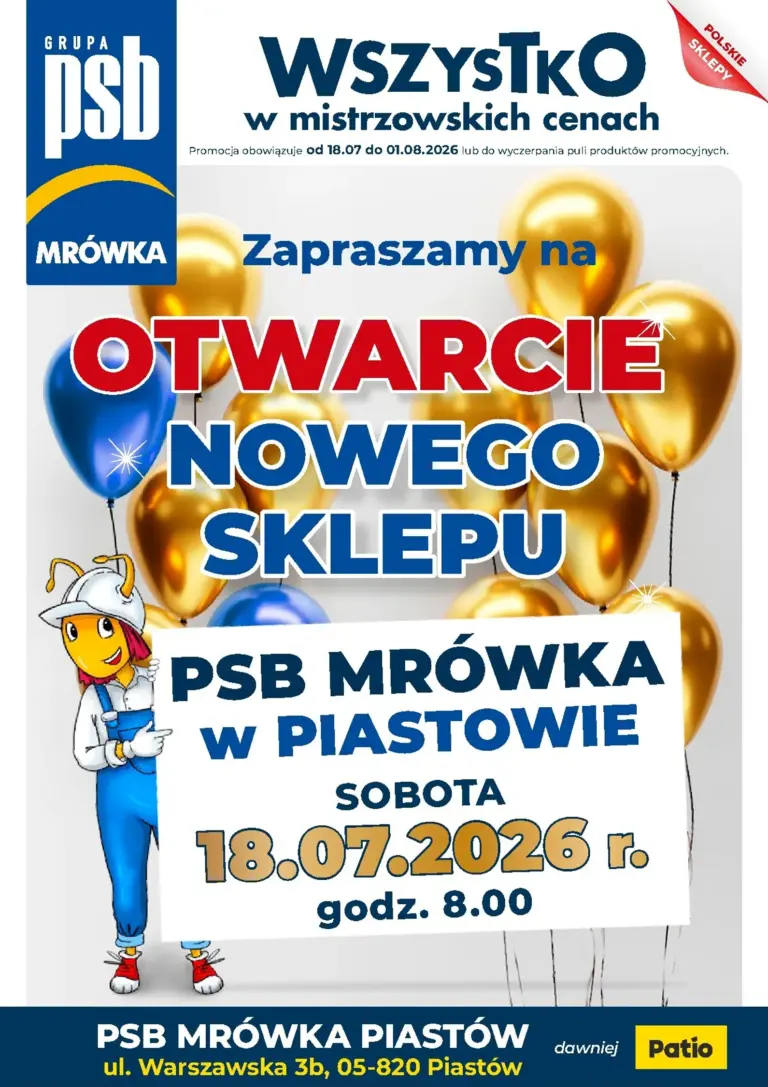 Mrówka Gazetka od 18.07.2026