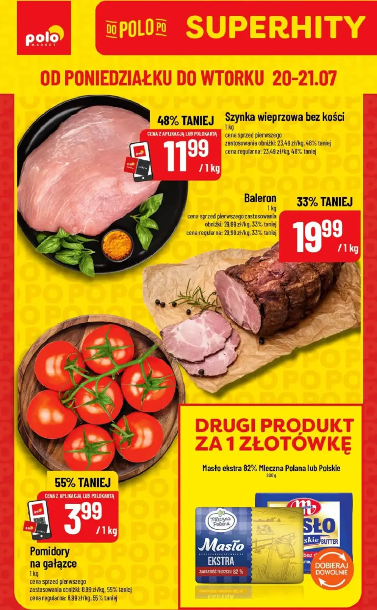 POLOmarket Gazetka od 20.07.2026