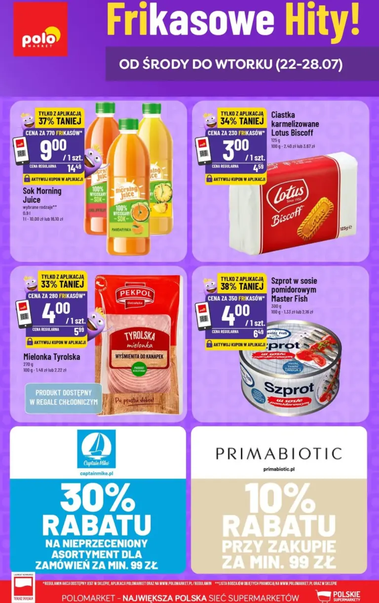 POLOmarket Gazetka od 22.07.2026