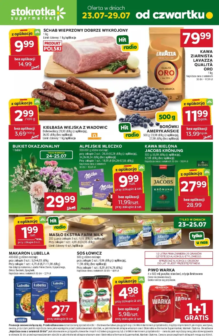 Stokrotka Gazetka od 23.07.2026