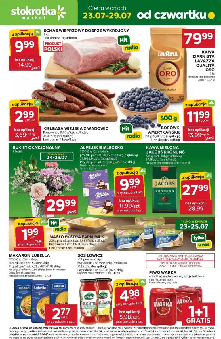 Stokrotka Gazetka od 23.07.2026