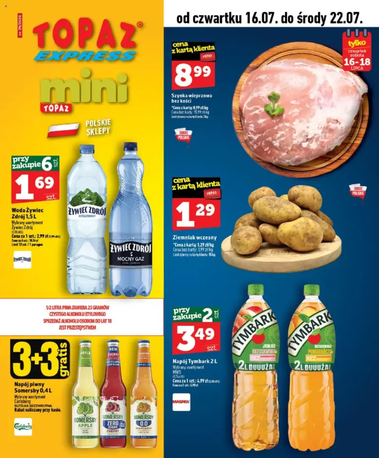 Topaz Gazetka od 16.07.2026