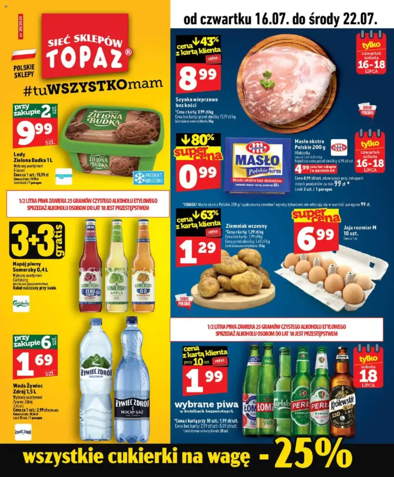 Topaz Gazetka od 16.07.2026