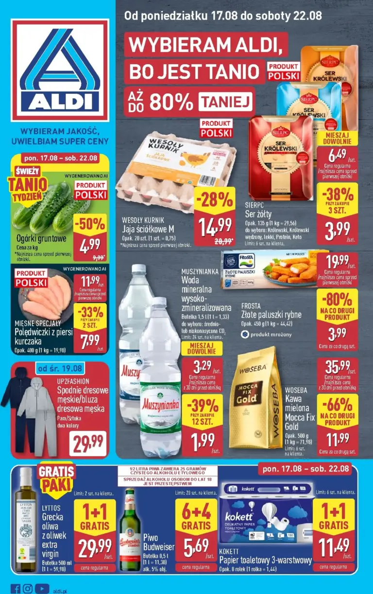 Aldi Gazetka od 17.08.2026