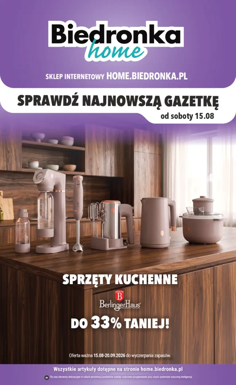 Biedronka Gazetka od 15.08.2026