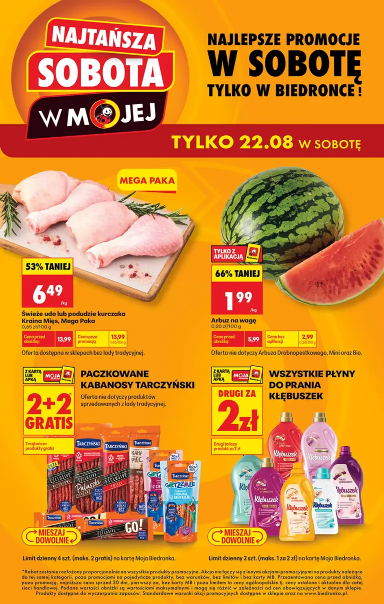 Biedronka Gazetka od 20.08.2026